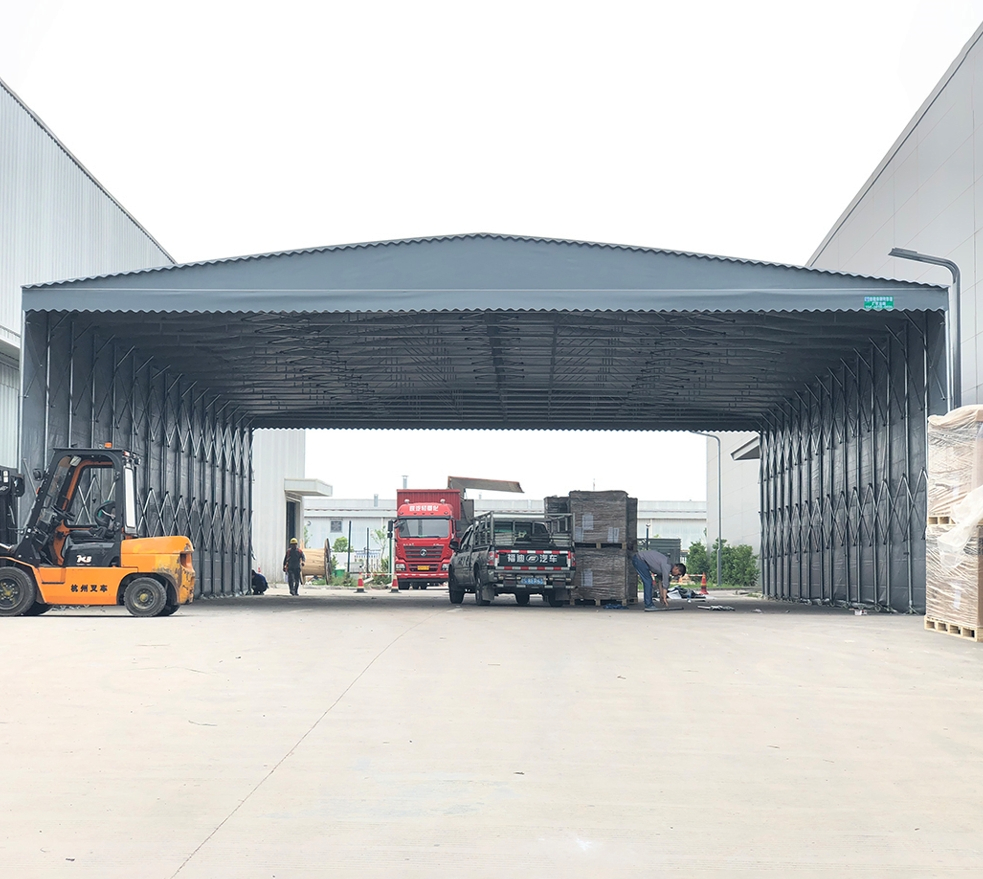 宁波电动推拉棚