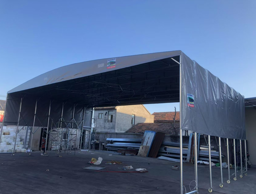 宁波移动推拉棚